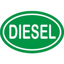 Kutu Ambalaj Diesel İşareti Sticker Etiketi