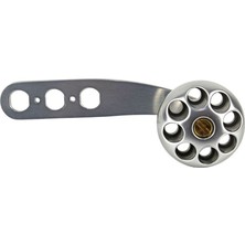 Accurate Reel Handle H-60 Silver Knob