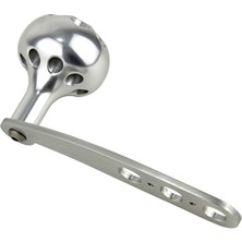 Accurate Reel Handle H-60 Silver Knob