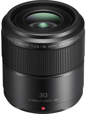 Panasonic Lumix G Macro 30 mm F/2.8 Asph. Mega O.ı.s. Lens
