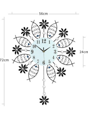 Sunsky Oturma Odası Minimalist Salıncak Saat Küçük (Yurt Dışından)