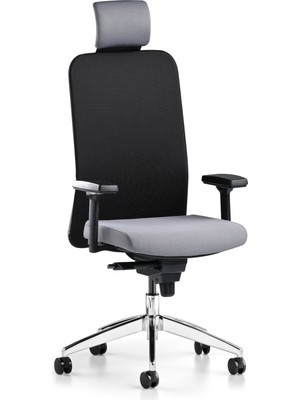 Bürotime Comfy Başlıklı Çalışma Koltuğu Siyah/antrasit