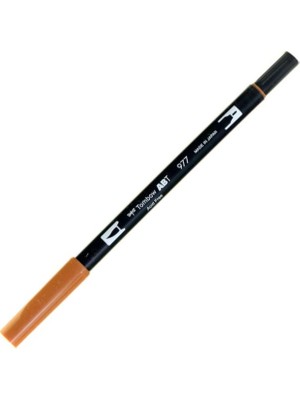 Tombow Abt Dual Brush Pen Çift Fırça Uç Çizim Kalemi 977
