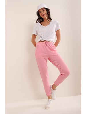 Hakke Paçası Lastikli Eşofman Altı