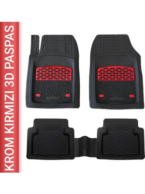 Team Car Safir Skoda Scala Uyumlu 3D Paspas