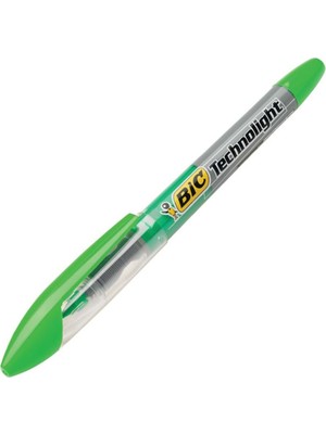 Bic Technolight Fosforlu Kalem Yeşil