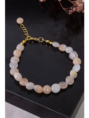 Dünya Doğal Taş Akik Taşlı Doğal Taş Bileklik