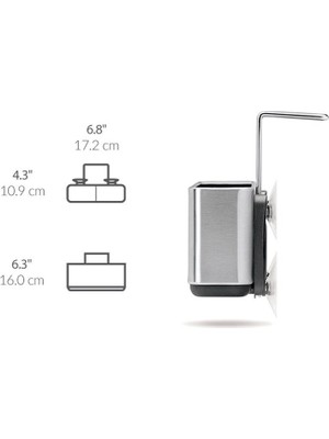 Simplehuman KT1134 Evye Lavabo Rafı