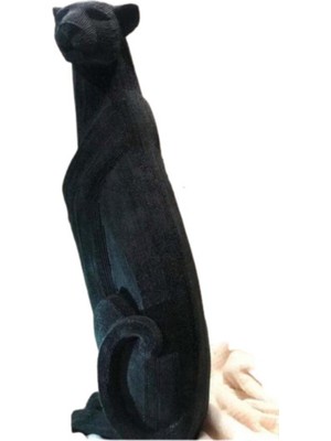 Cemrela Art Oturan Panter Büyük Boy