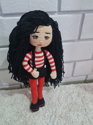 Doremi Amigurumi El Örgüsü Oyuncak Meltem Bebek