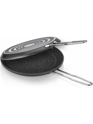 Gözde Granit İkiz Balık Tavası 32 cm.