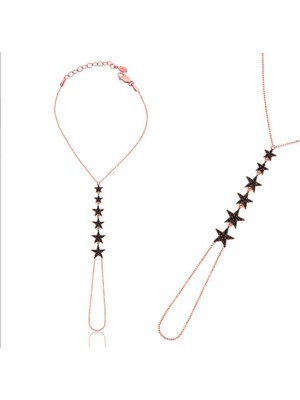 925 Gümüş Yıldız Şahmeran 925 Ayar Gümüş Bileklik