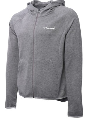 Hummel Hmlfıxe Zıp Hoodıe Antrasit Erkek Eşofman 921390-2833