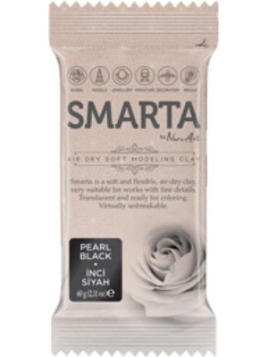 Smarta Modelleme Hamuru 60 Gr. Metalik Siyah Inci