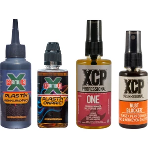 Formula X Plastik Renk Onarma + Renklendirme + Parlatma + Koruma