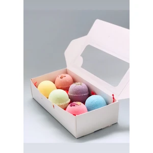 Doğal El Yapımı Banyo Bombası Seti – Rahatlatıcı Aromaterapi Etkili, Karışık Renklerde 6’lı Paket (40 g)