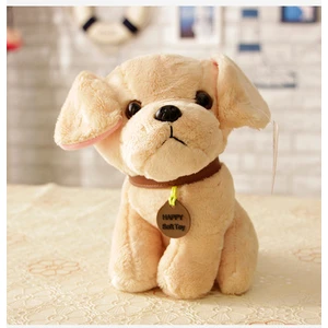 Simülasyon Mini Sevimli Köpek Peluş Oyuncak Bebek 20Cm