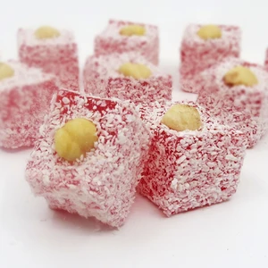 Güllü Fındıklı Lokum 500GR