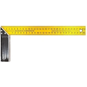 First Master Sarı L Gönye 350 mm