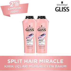 Split Hair Miracle Şampuan 360 Ml X 2 Adet