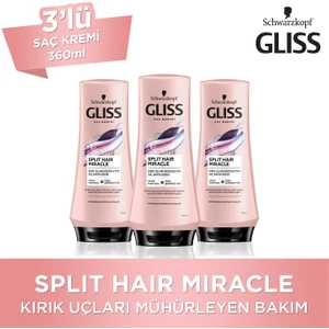 Split Hair Miracle Saç Kremi 360 Ml X 3 Adet