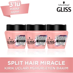 Split Hair Miracle Maske 300 Ml X 3 Adet