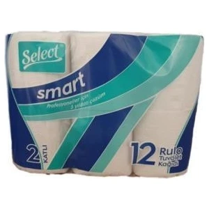 Select Smart 2 Katlı 12'li Ekonomik Tuvalet Kağıdı