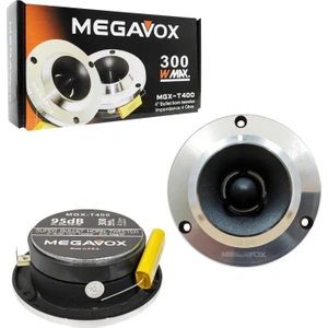 Tweeter 10CM 300W 2 Adet Megavox MGX-T400