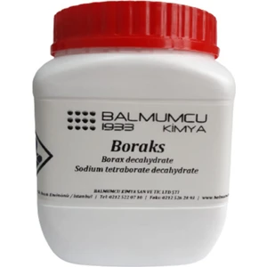 Balmumcu Kimya Boraks Dekahidrat (Sodyum Tetraborat Dekahidrat) 1 kg
