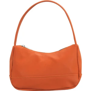 Çanta Kadın Son Moda Şık Baget Kısa Omuz Çanta Turuncu