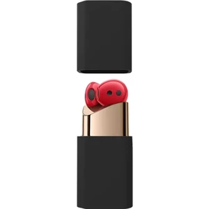 Coverzone Huawei Freebuds Lipstick Kılıf Smooth Matte Tpu Silikon Kılıf Siyah