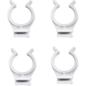 Alm Alüminyum Baza Klipsi Plastik Beyaz - 4 Adet