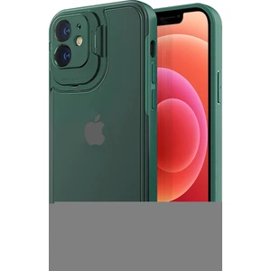Buff Apple iPhone 12 Hybrid Corner Kılıf  Yeşil