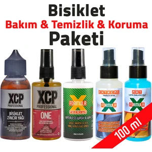5 'i 1 Arada Bisiklet Bakım & Temizlik & Koruma Paketi