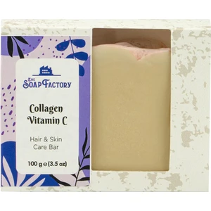 The Soap Factory Artizan Seri -C Vitamini Sabun 100 g - Cilde Yoğun Bakım  - Daha Parlak Bir Cilt İçin - Özel Tasarım - Soğuk Sıkım Sabun