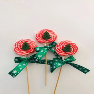 Yılbaşı Lolipop Şeker 10 Adet