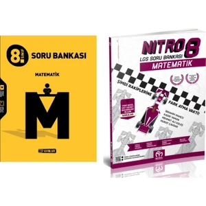 Hız Yayınları 8. Sınıf Matematik Soru Bankası - Model Nitro Matematik Soru Bankası