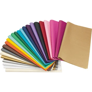 Tek Kağıtçılık Karışık Renkli Pelur Kağıt 50 x 70 cm 17 Gram 25'li