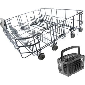 Bulaşık Makinesi Alt Sepet (Orjinal Ürün) Kaşıklıklı  Katlanabilir Model
