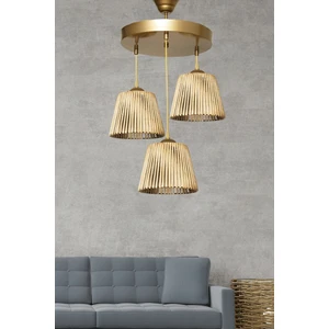 Hmydesign Faible 3'lü Avize Natural