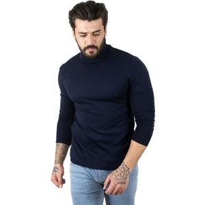 Standart Fit Balıkçı Yaka Düz Kazak 2002292