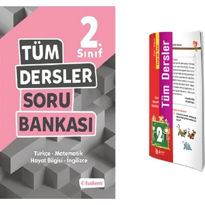 Tudem Yayınları 2. Sınıf Tüm Dersler Soru Bankası ve Tüm Dersler Yaprak Test