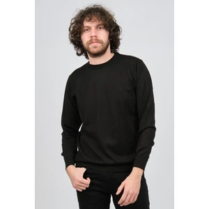 Erkek Bisiklet Yaka Yün Kazak 1572019 Siyah