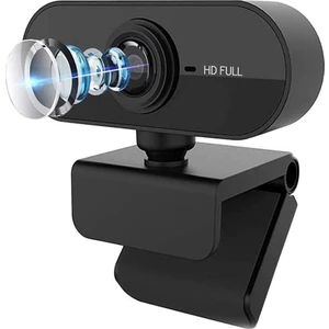 3C Store Web Kamerası 1080P Mikrofonlu Web Kamerası Web USB Kamera Full Hd 1080P Pc Bilgisayar Içın Cam Web Kamerası Canlı Görüntülü Arama Çalışması (Yurt Dışından)