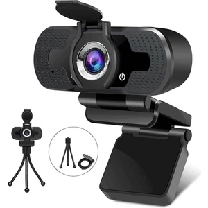 3C Store 1080P Hd Web Kamerası Mikrofonlu Pc Masaüstü Web Kamerası Mini Bilgisayar Web Kamerası Ücretsiz Sürücü Video Konferans Kayıt Çalışması (Yurt Dışından)