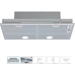 LB75565 Gömme Aspiratör Inox