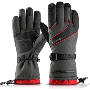 Dokunmatik Ekran Sıcak Eldivenler Kayak Eldivenleri Açık Rüzgar Geçirmez ve Su Geçirmez (Yurt Dışından)