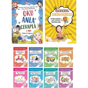 1. Sınıf Öğretmen Tavsiyeli Hızlı Okuma Seti
