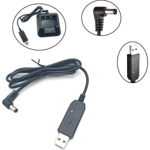 Private Label Baofeng Vb. Telsiz USB Şarj Kablo. Telsizinizi Bilgisayardan, Powerbanktan, Telefon Şarjınızdan Şarj