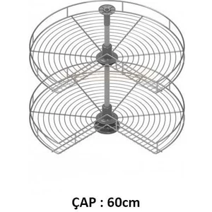 S-3020-C Döner 3/4/ Tel Sepet R:60CM